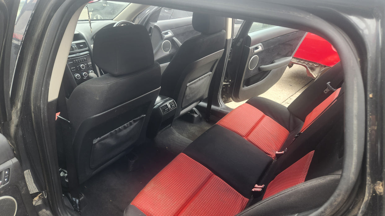 A108 - VE SV6 Holden Wagon - Rear Seat - Red & Black / Cloth