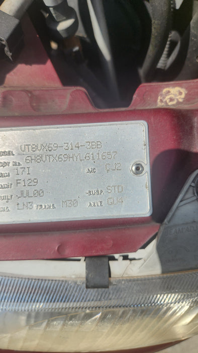 a110 VT Holden Calais V6 Auto - M30 4 Speed Auto Gearbox OHFD Vin #6H8VTX69HYL611657