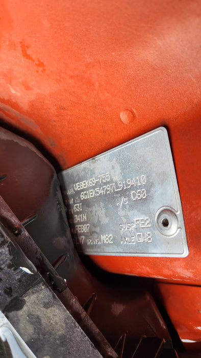 A116 - VE Holden Commodore - Door Driver's Front - Ignition Orange (mica) #34IN