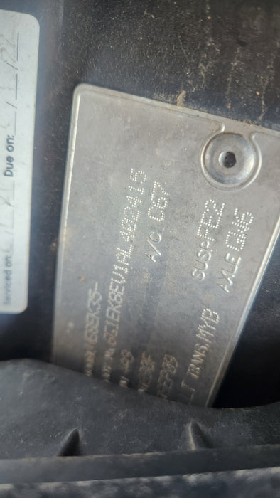 A108 - VE V6 LLT Auto - Engine Harness