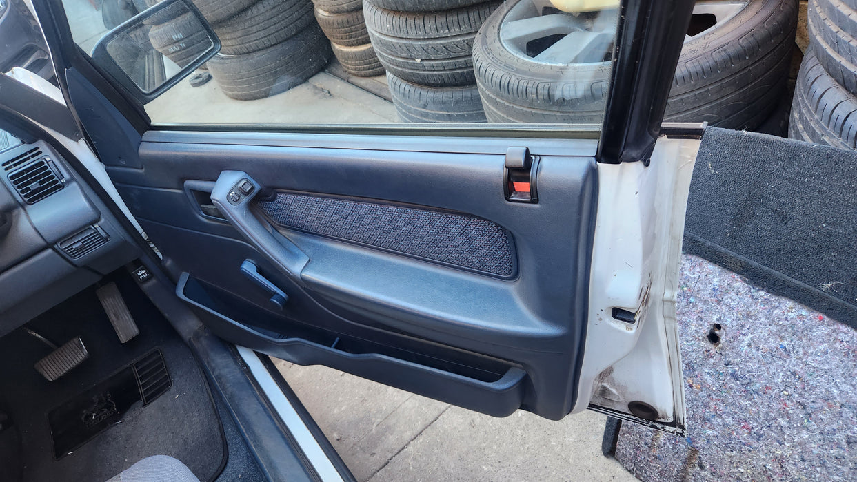 VN / VP Holden Commodore - DRIVERS SIDE Lower B-Pillar Trim #23i - Blue P/N: 92046174