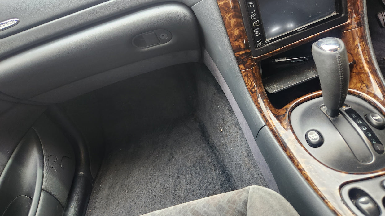 a135- VX Holden Calais - Lower Dash Black Trim Suede