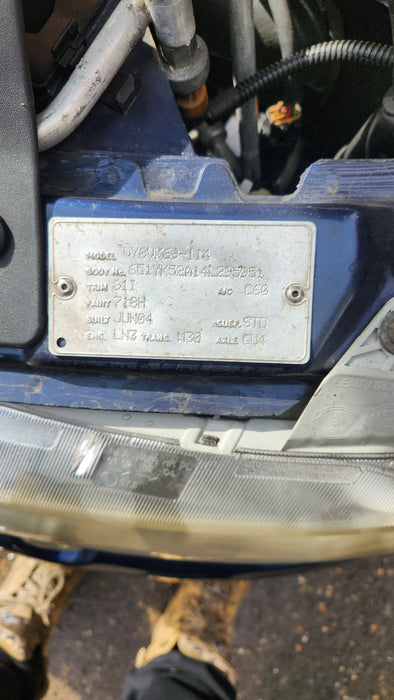 A139- VY Holden Commodore V6 - Computer Set (BCM 210 Mid, ECU Service # 09356445, Ignition, Key & Fob)