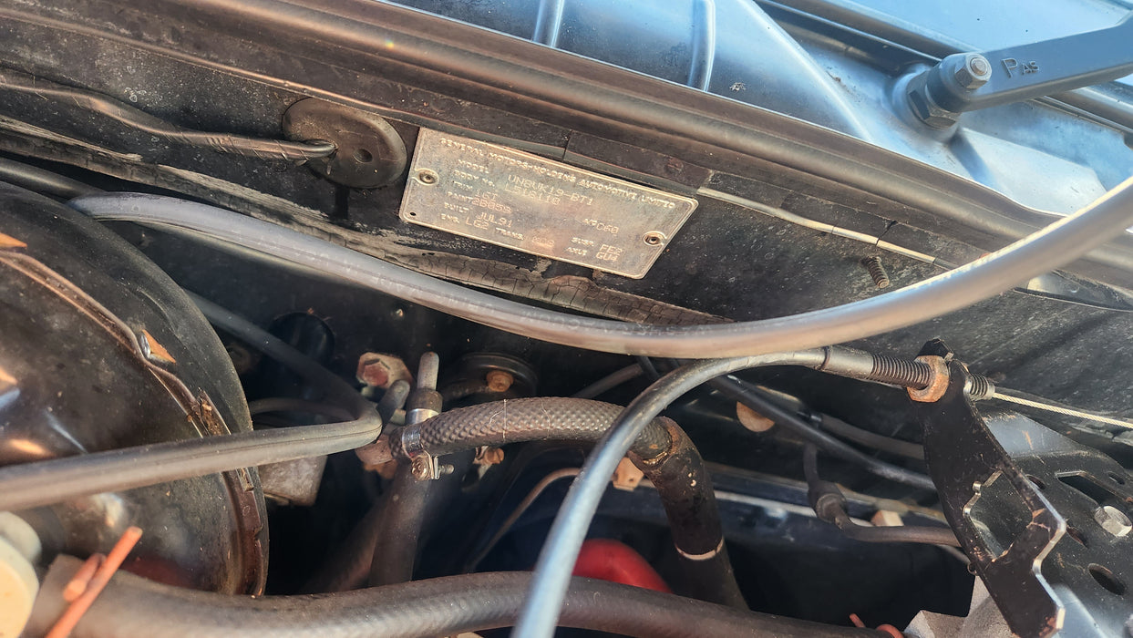 A144 - VN HOLDEN COMMODORE - Fuel Flap IMPERIAL BLUE #2B059