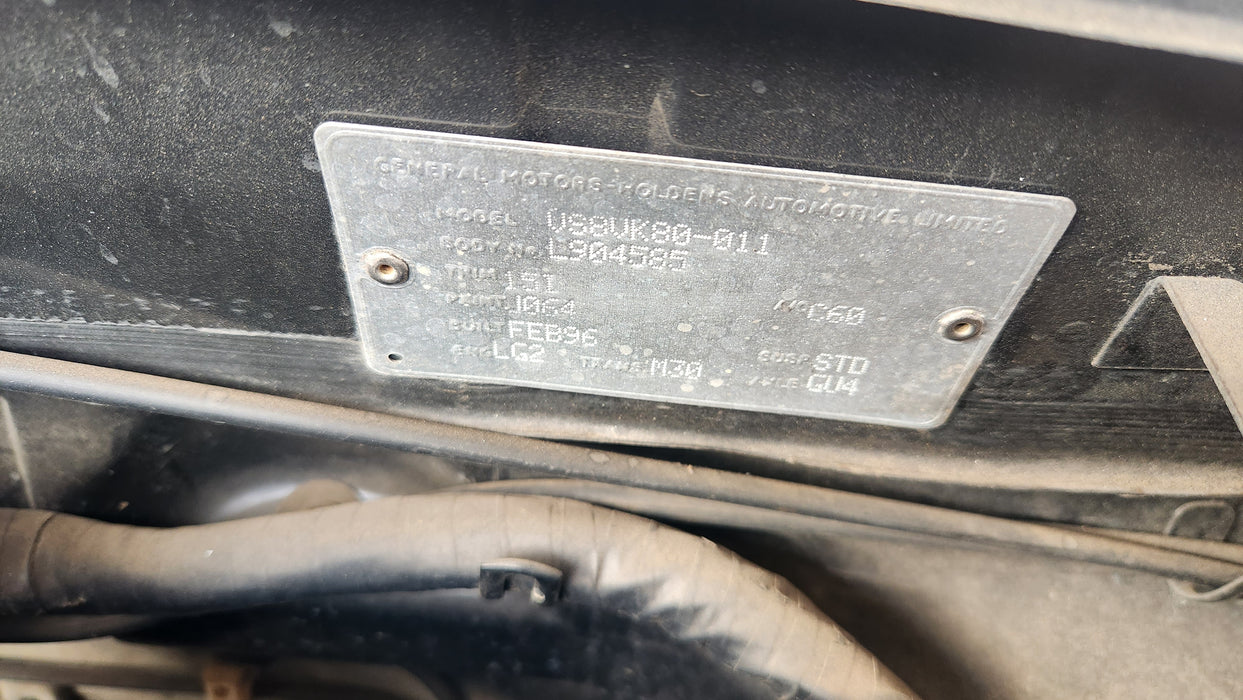 A146 - VS Holden Commodore Utility - Tow Bar