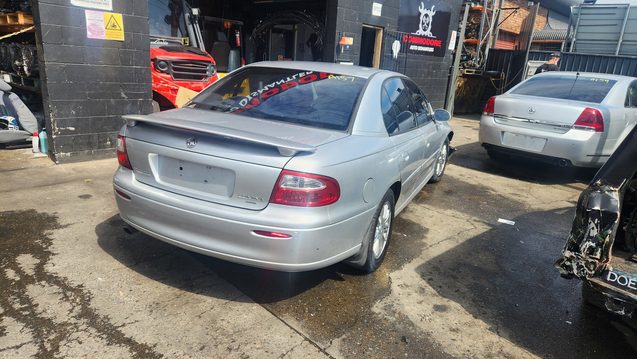 A157 - VX HOLDEN LUMINA SEDAN - Rear Bar with Towbar Cover - QUICKSILVER #H154