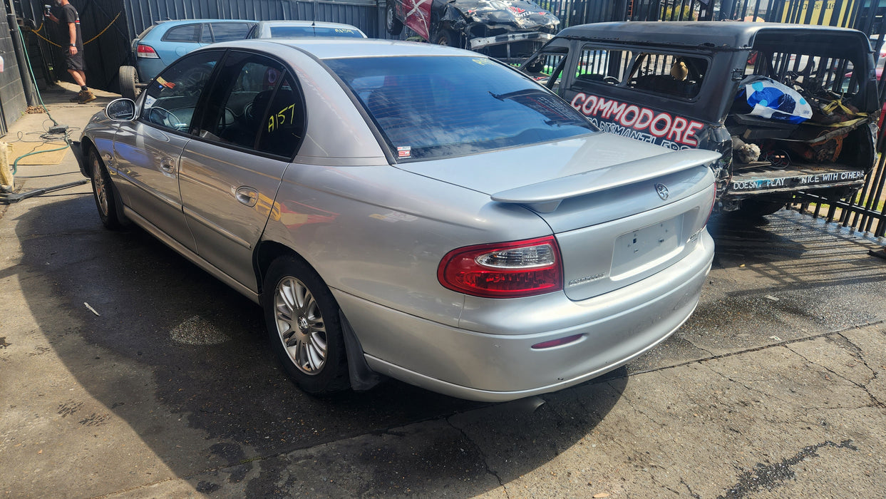 A157 - VX HOLDEN LUMINA SEDAN - Rear Bar with Towbar Cover - QUICKSILVER #H154