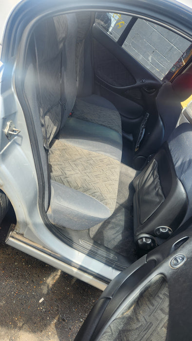 A157 - VX, VY, VZ, VT HOLDEN COMMODORE SEDAN - Driver's Rear Seatbelt (Black) with Beige Plastic Bezel trim