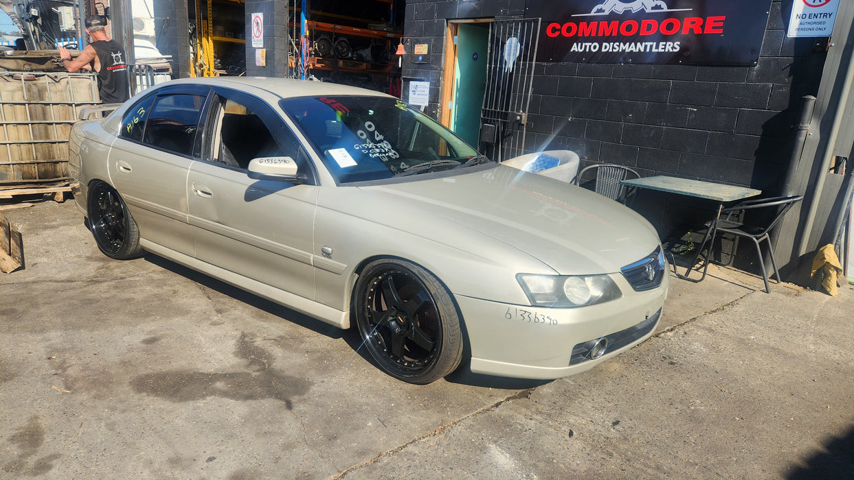 A163 - VY,VZ, VX, VT HOLDEN COMMODORE SEDAN - Seatbelt Driver's Rear (black)