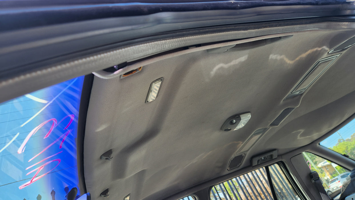 VN / VP / VR / VS Holden Commodore - PASSENGER SIDE - Lower B-Pillar Trim / Light Grey Vinyl - Part #92046173