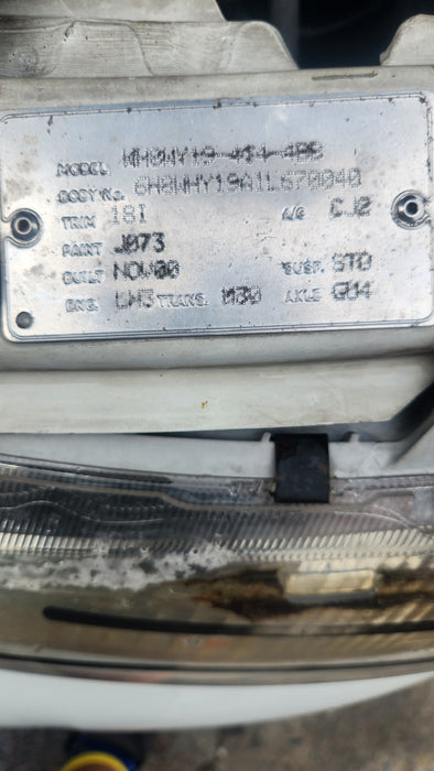 A184 - WH Holden Statesman/Caprice - Lower Dash Fuse Panel (SUEDE) - TRIM #18i