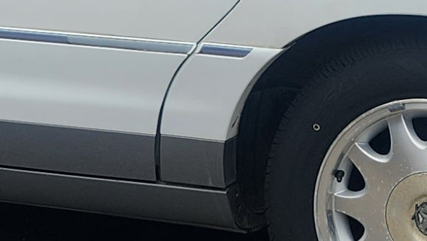 A184 - WH Holden Statesman/Caprice - Passenger Rear Lower Trim Panel - HERON WHITE #J03N