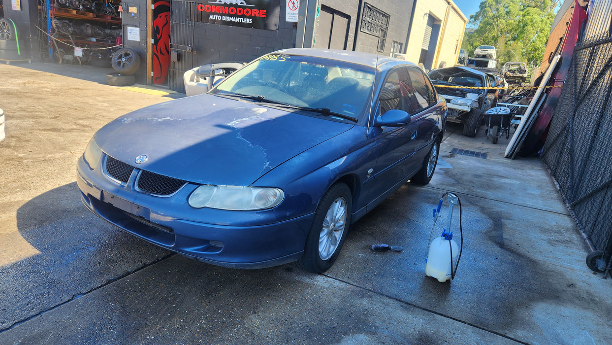 A185 - VX HOLDEN COMMODORE SEDAN - DRIVERS REAR DOOR - PAINT CODE DELFT BLUE #b196