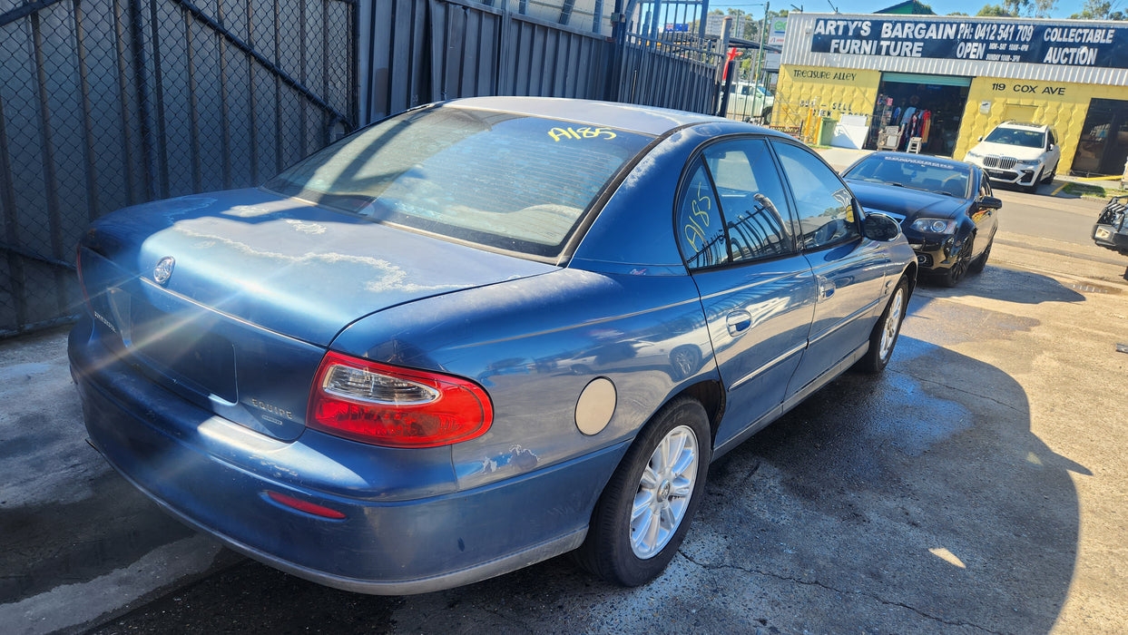 A185 - VX V6 HOLDEN COMMODORE SEDAN - DRIVERS REAR DOOR - PAINT CODE DELFT BLUE #b196