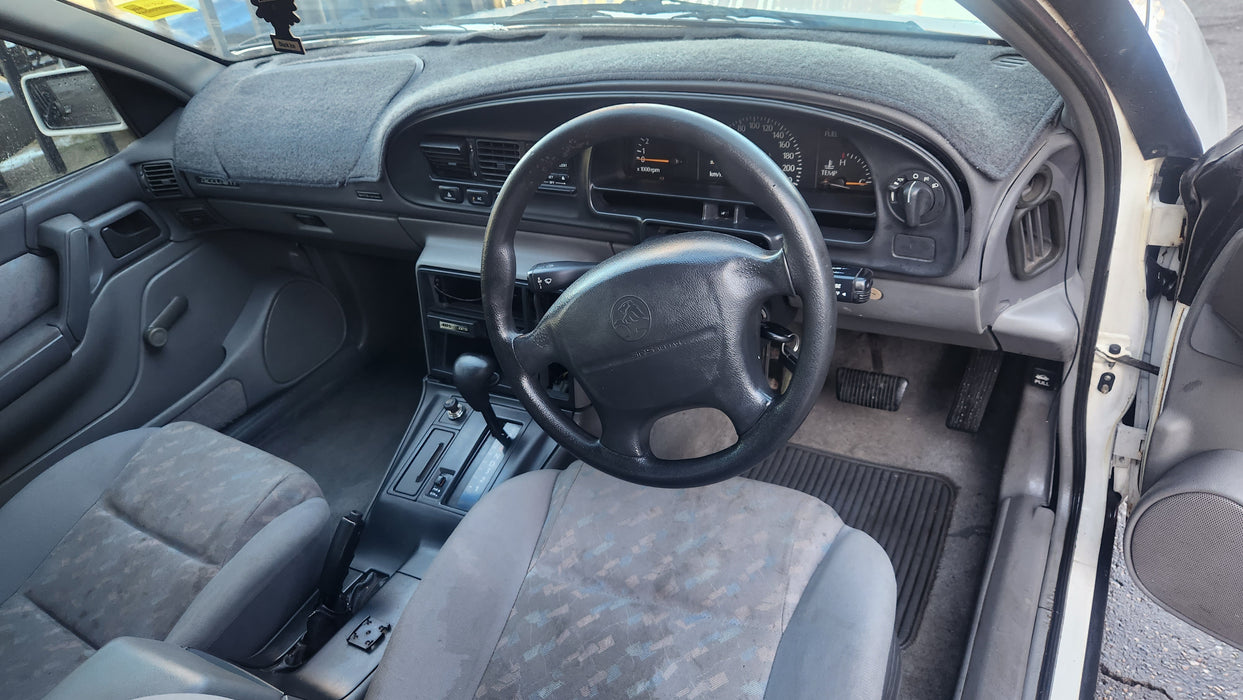 VR / VS Holden Statesman - PASSENGER SIDE - Dash End Trim / Two Tone Grey