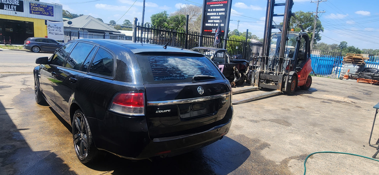 A189 - VE Commodore Wagon - Door Driver's Side Rear - Phantom Black #690F