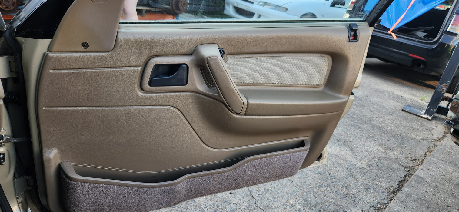 A191 - VP HOLDEN COMMODORE SEDAN - Door Pull Handle Driver Front Classic beige Trim #26i (Copy) (Copy)