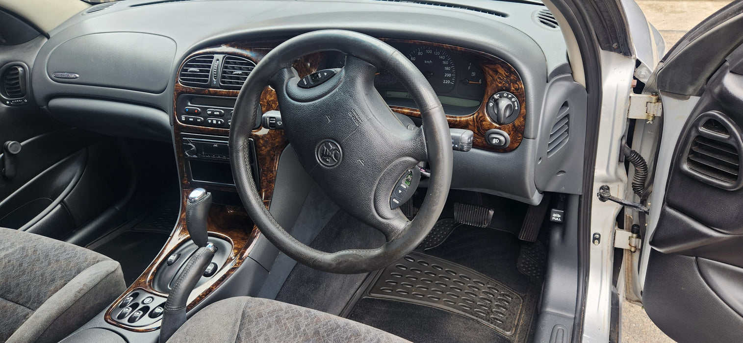 A195 - VX Holden  Calais - Dash Facia / Woodgrain - with Headlight Switch