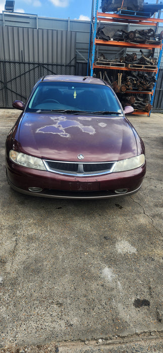 A196 - VX HOLDEN CALAIS - Front Upper Grille "SERIES II" - CHROME / BLACK