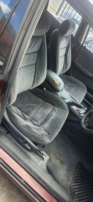 A196 - VX HOLDEN CALAIS - Cloth Front Seats w/ Seatbelt Stalks (PAIR)