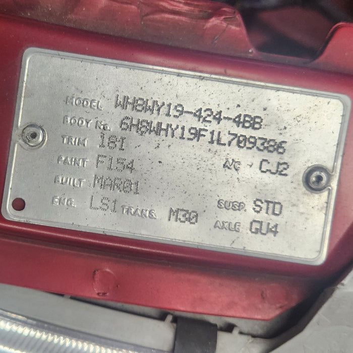 A198 - WH HOLDEN STATESMAN - ECU Bracket (AUTO LS1)