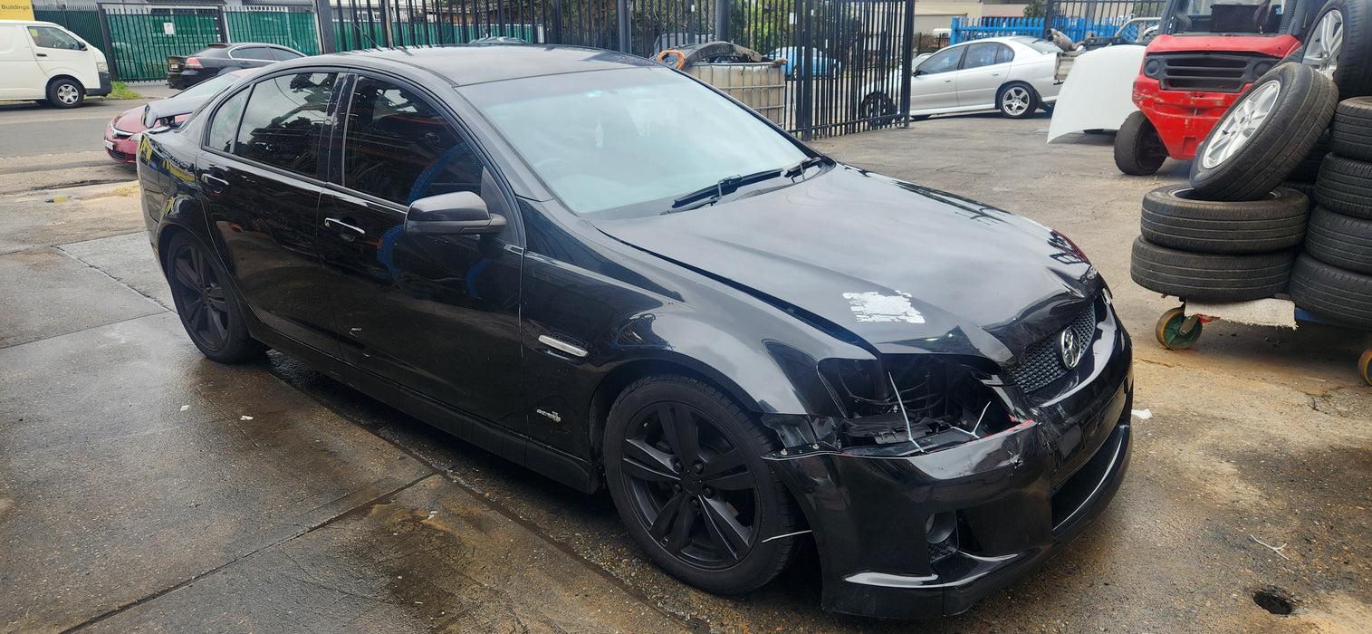 A202 - VE Holden Commodore SS / SV6 Sedan - Sideskirt - PAIR - PHANTOM BLACK #690F