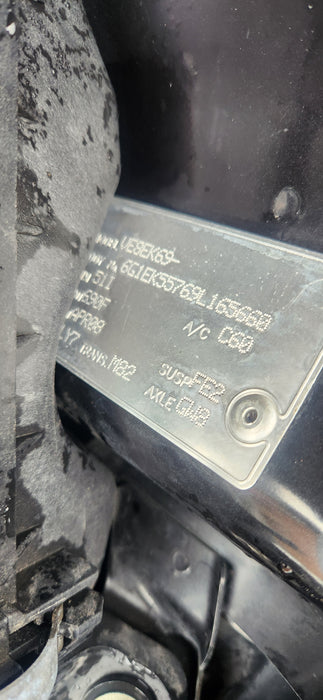 A202 - VE COMMODORE HOLDEN SEDAN - DOOR DRIVER'S FRONT - Phantom BLACK PAINT CODE #690F