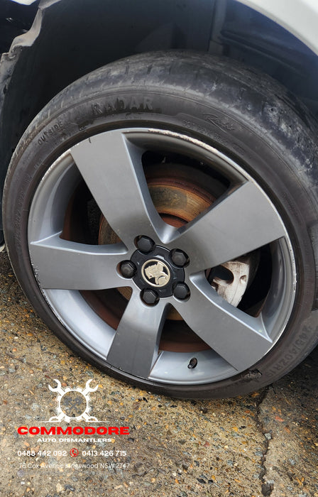 A204 - VE SSV THUNDER  19" GREY WHEELS (SET OF 4)
