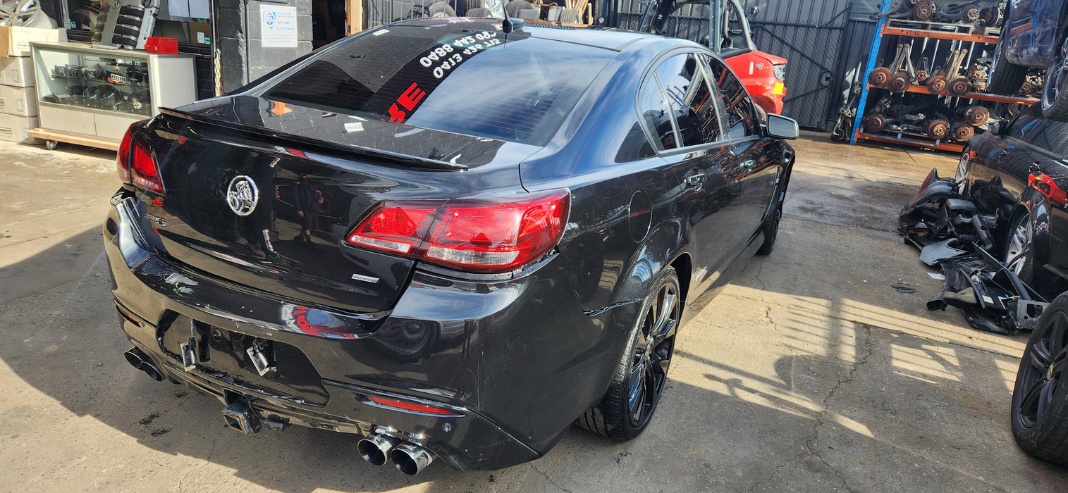 A218 - VF SV6 HOLDEN SEDAN - DOOR PASSENGER REAR - Phantom Black COLOUR CODE #690F