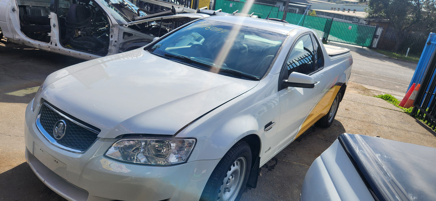 A220 - VE Holden Commodore Utility - Sideskirt (PAIR) Herron White