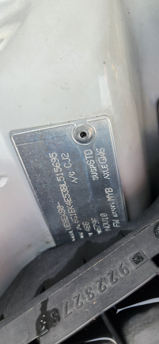 A220 - VE Holden Commodore  - Door Passenger's FRONT - Herron White #679F