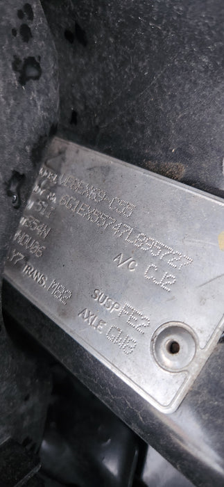 A221 - VE COMMODORE HOLDEN SEDAN - DOOR DRIVER REAR - EVOKE MICA METALLIC PAINT CODE #3547