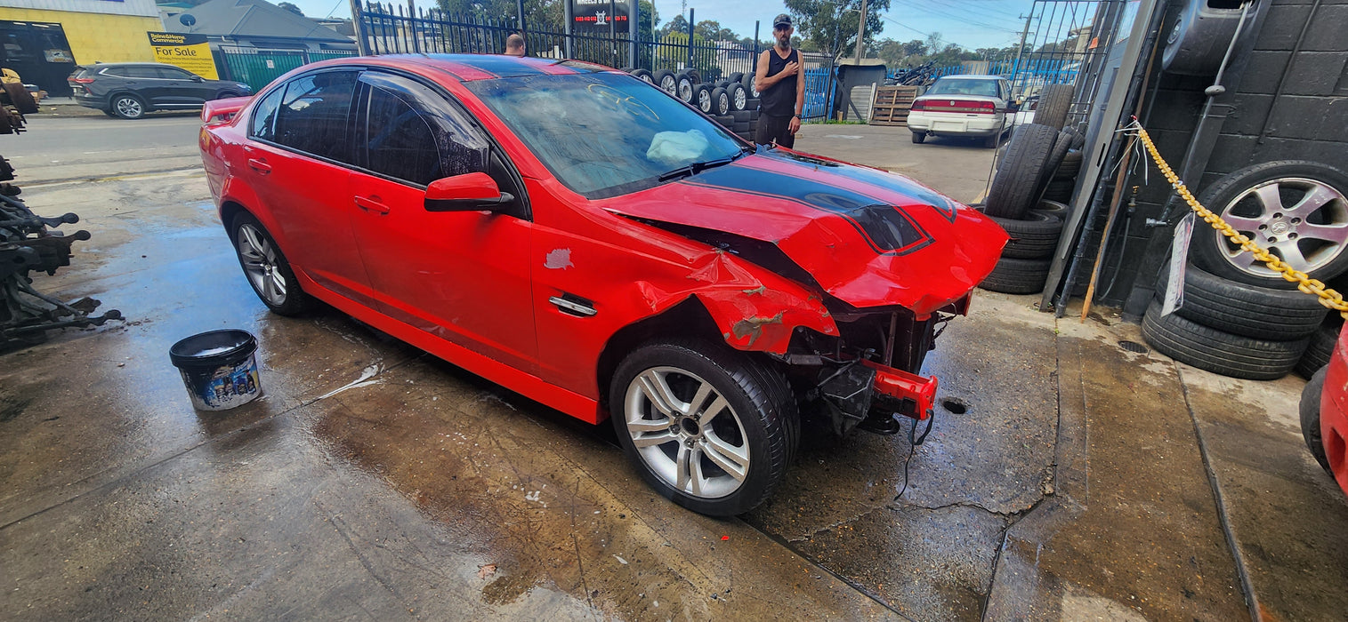 A228 - VE SV6 Holden Commodore SEDAN - Sideskirt (Pair) Sting Red