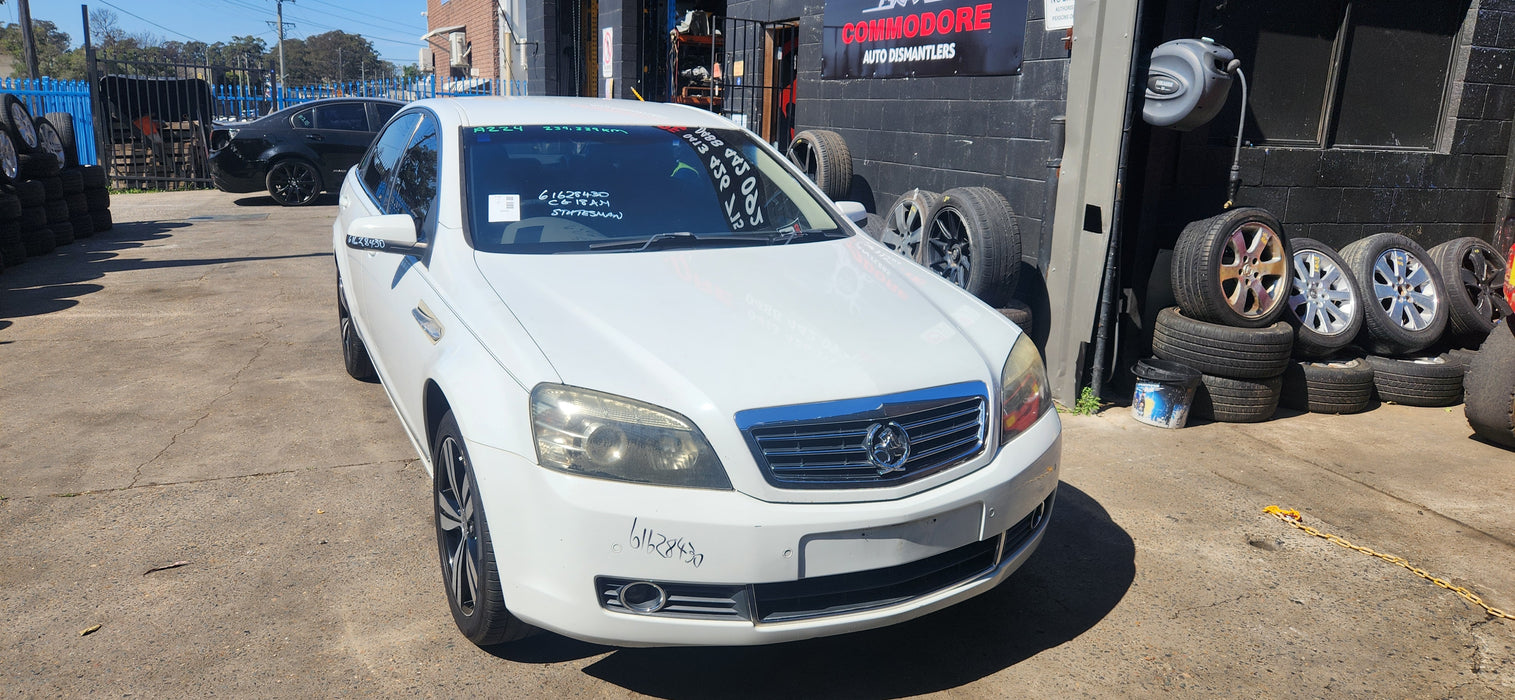 A224 - WM Holden STATESMAN - Bonnet - HERON WHITE #679F