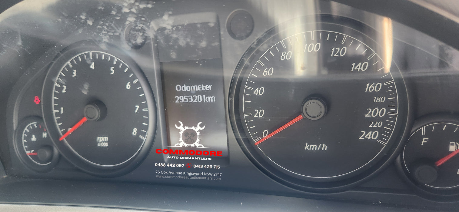 A234 - VE Holden Omega Series II Sedan V6 LFW, Auto MYB Nitrate Silver #636R