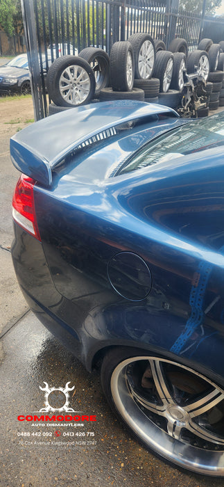 A237 - VE HOLDEN COMMODORE SV6 SEDAN - Bootlid w/ Wing - KARMA #610R
