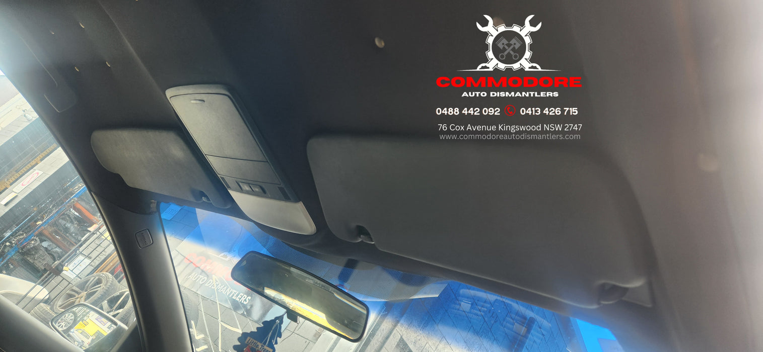 A237 - VE HOLDEN COMMODORE SEDAN - Sunvisor DRIVER'S SIDE Onyx