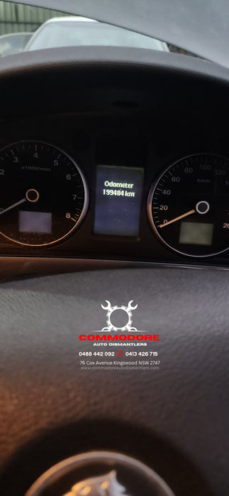 A246 - VE SERIES I HOLDEN CALAIS V - Cluster V6 AUTO - 199, 484kms