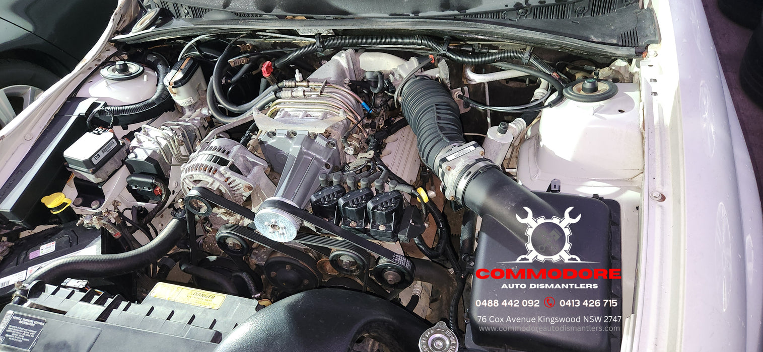 A240 - WK Holden Statesman, V6 Auto 216,XXXkms Herron White #269F