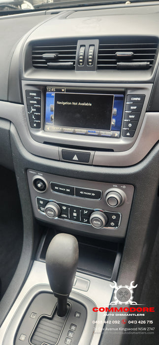 A242 - VE HOLDEN COMMODORE SEDAN - Stereo / IQ System