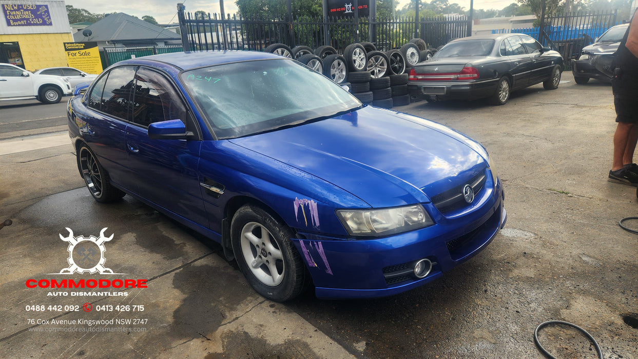 A247 - VZ SVZ SEDAN - Driver's Rear Door - PAINT CODE IMPULSE BLUE #987K