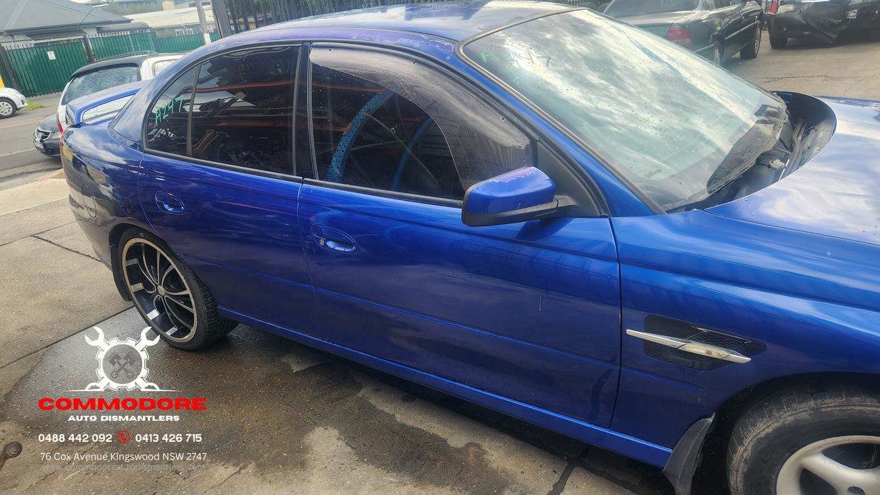A247 - VZ SVZ Holden Commodore Sedan - Sideskirts (pair) Impulse Blue