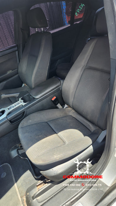 A243 - VE HOLDEN COMMODORE SV6 SEDAN - Front Seat (PAIR)