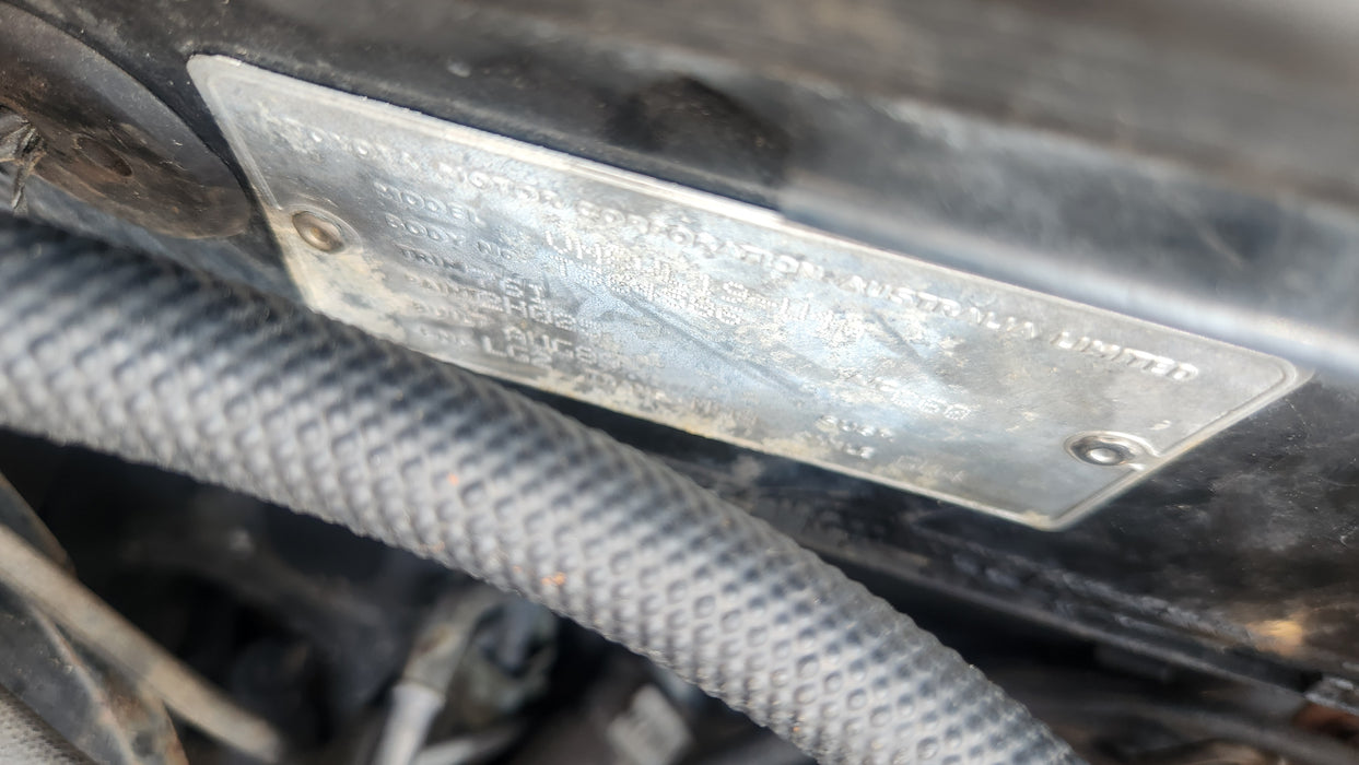 A251 - 1989, Toyota Lexcen GL Sedan, V6 Buick, Auto Trim #76I