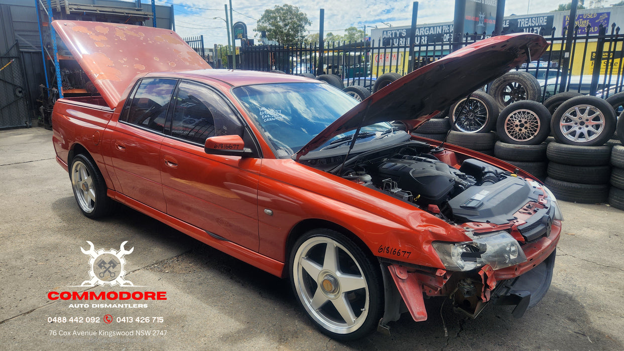 A253 - VZ Holden Crewman - Sailplane Trim PASSENGERS SIDE - IGNITION ORANGE #341N