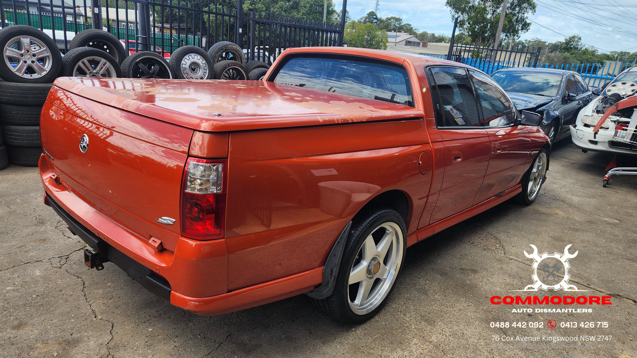 A253 - VZ Holden Crewman - Tub Ignition Orange Paint Code #341N