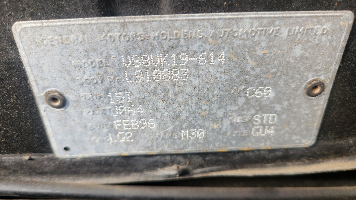 A257 - VS Holden Commodore SEDAN - Lower Dash Fuse Panel - TRIM #15i