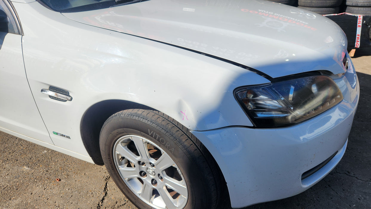 A258 - VE SV6 Holden Commodore - Drivers Side Guard Heron White