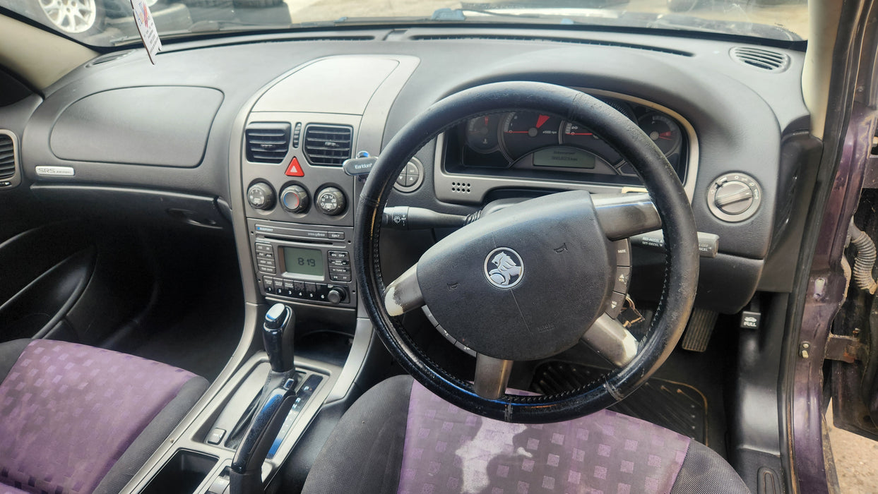A260 - VY HOLDEN CREWMAN UTE - Leather Steering Wheel with Controls