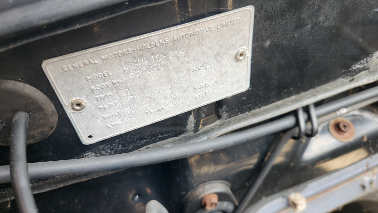 A262 - VP Holden Commodore Sedan - Transmission Harness (MD8 AUTO V6) 03/1992